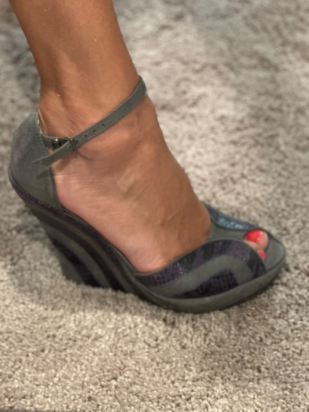 Bebe Wedges - Picture 2 of 3